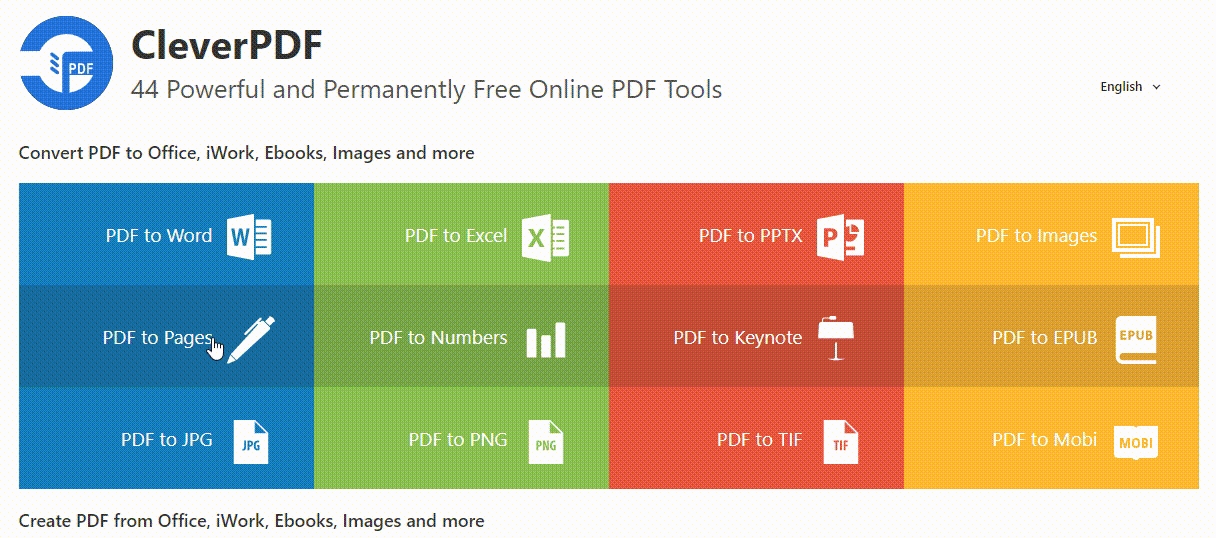Convert PDF to Pages Online