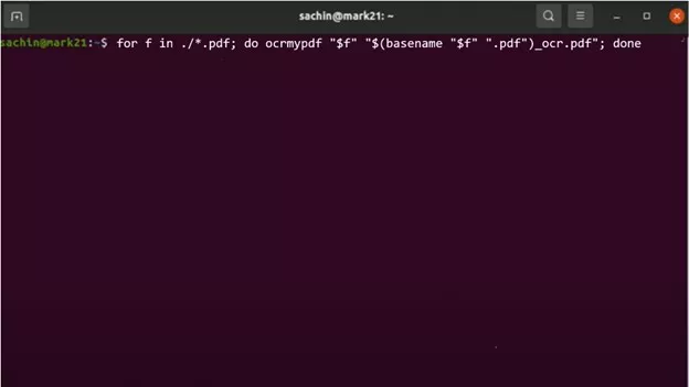 Convert Scanned PDF to Text on Linux with OCRmyPDF