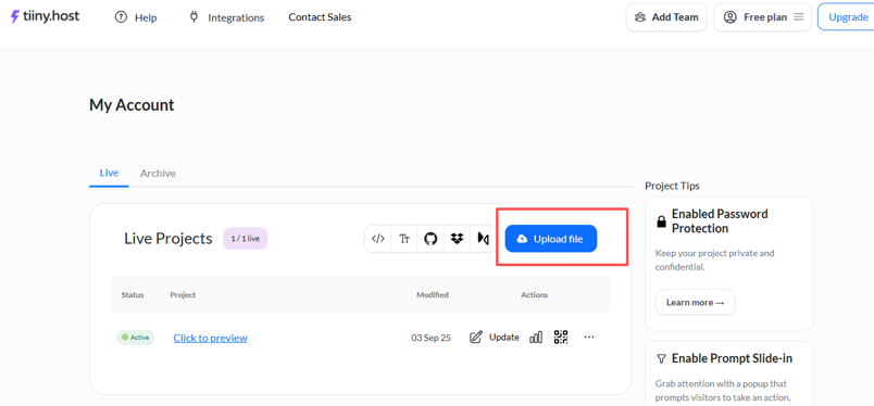 Way 5: Convert a PDF File to a URL link with an Online Tool 1