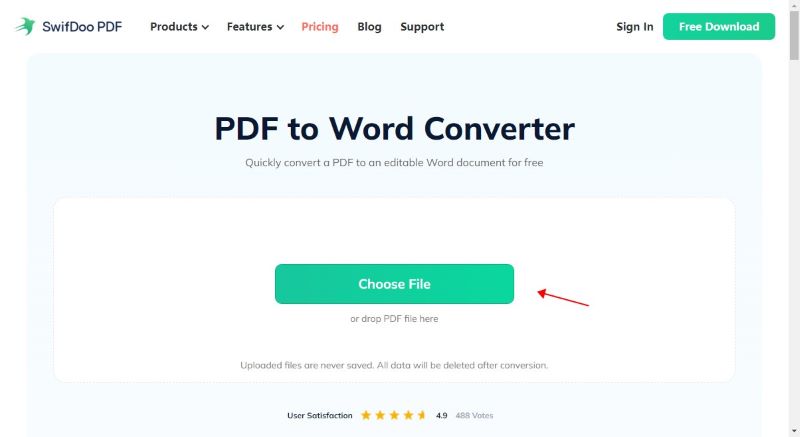 SwifDoo PDF Online Converter