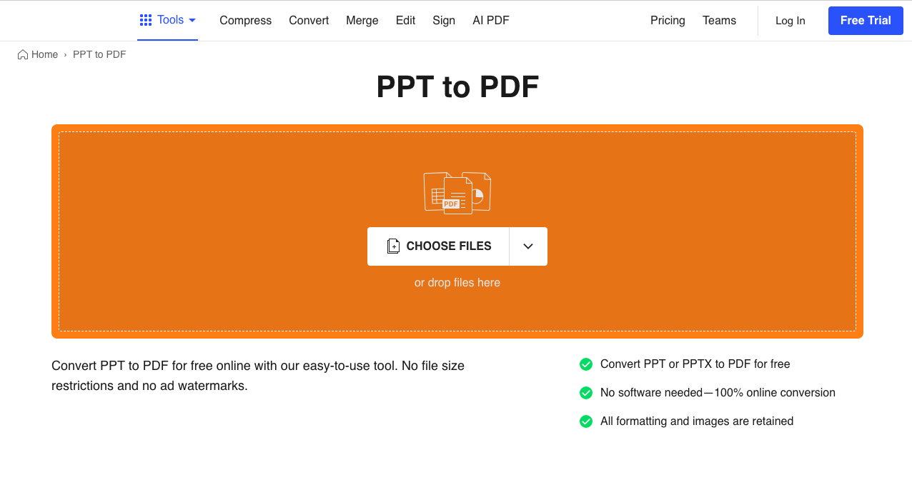 Upload PDF