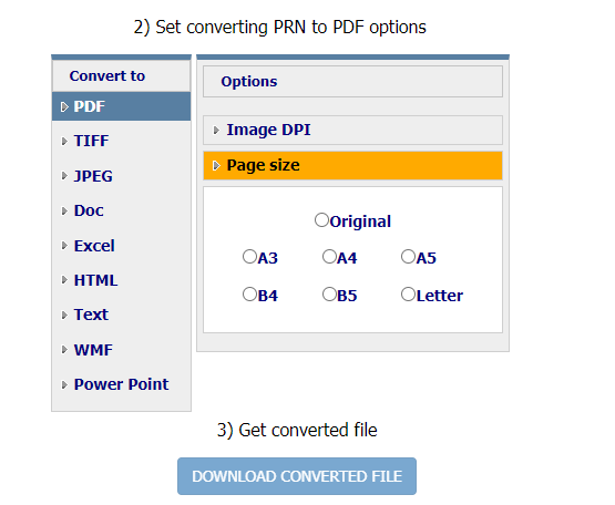 Convert PRN to PDF with CoolUtils 2