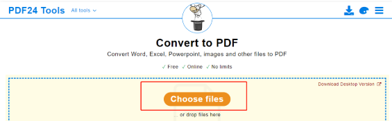 Online RTF to PDF Converter 1