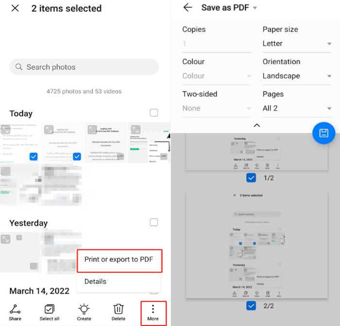 How to Make a Screenshot a PDF on Android 2