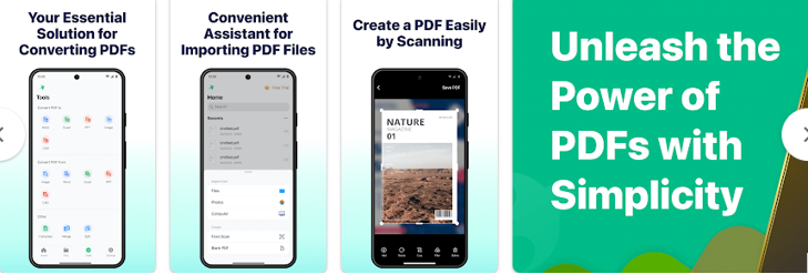 convert screenshot to PDF on Android with SwifDoo