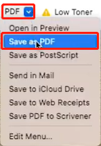 How to Save a Screenshot as a PDF on Mac 2