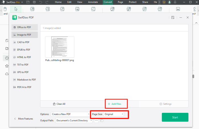 Convert Screenshot to PDF on Windows 2