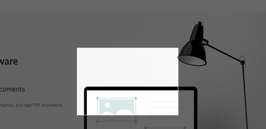 Convert screenshot to PDF with Snip & Sketch step 1