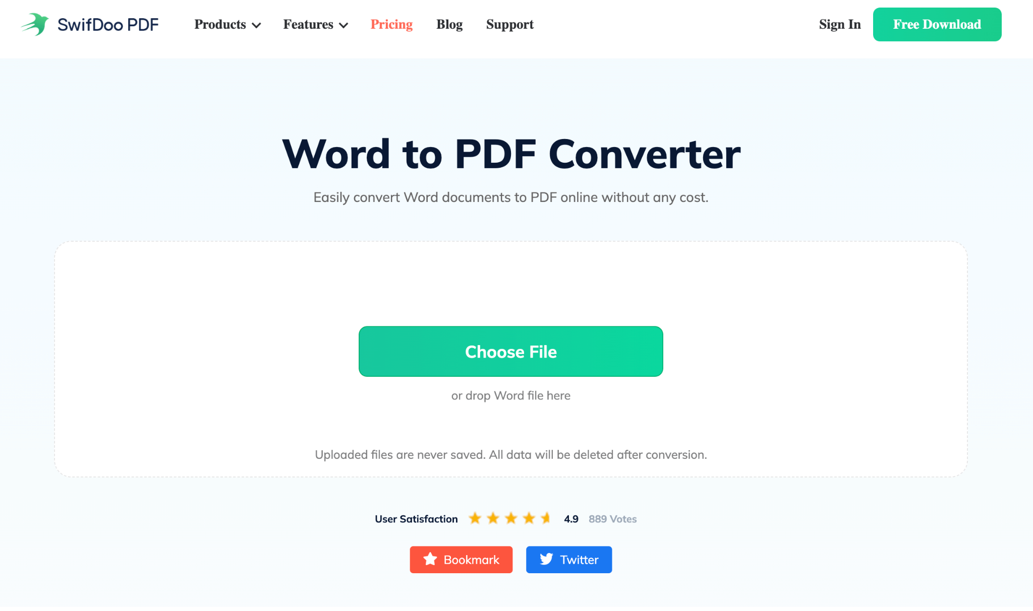 SwifDoo Online Converter