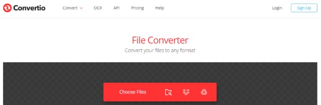 Convertio HEIC to PDF converter 