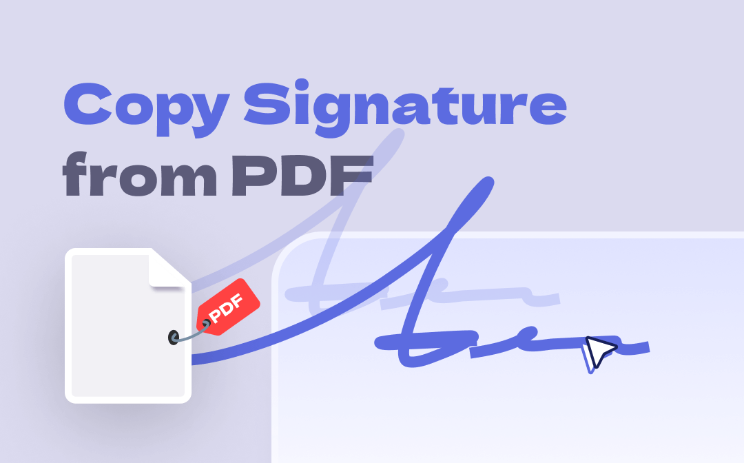Copy Signature From PDF