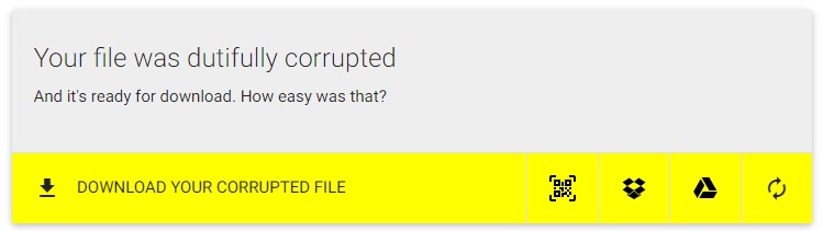 Download Your Corrupted File