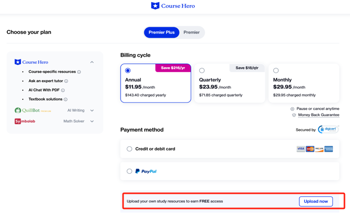 Course Hero to PDF with native Course Hero downloader option 2