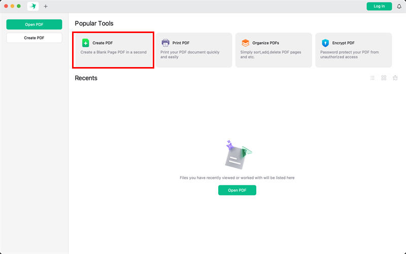 Create PDF