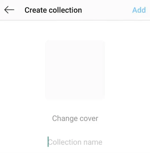 Create New Instagram Collections