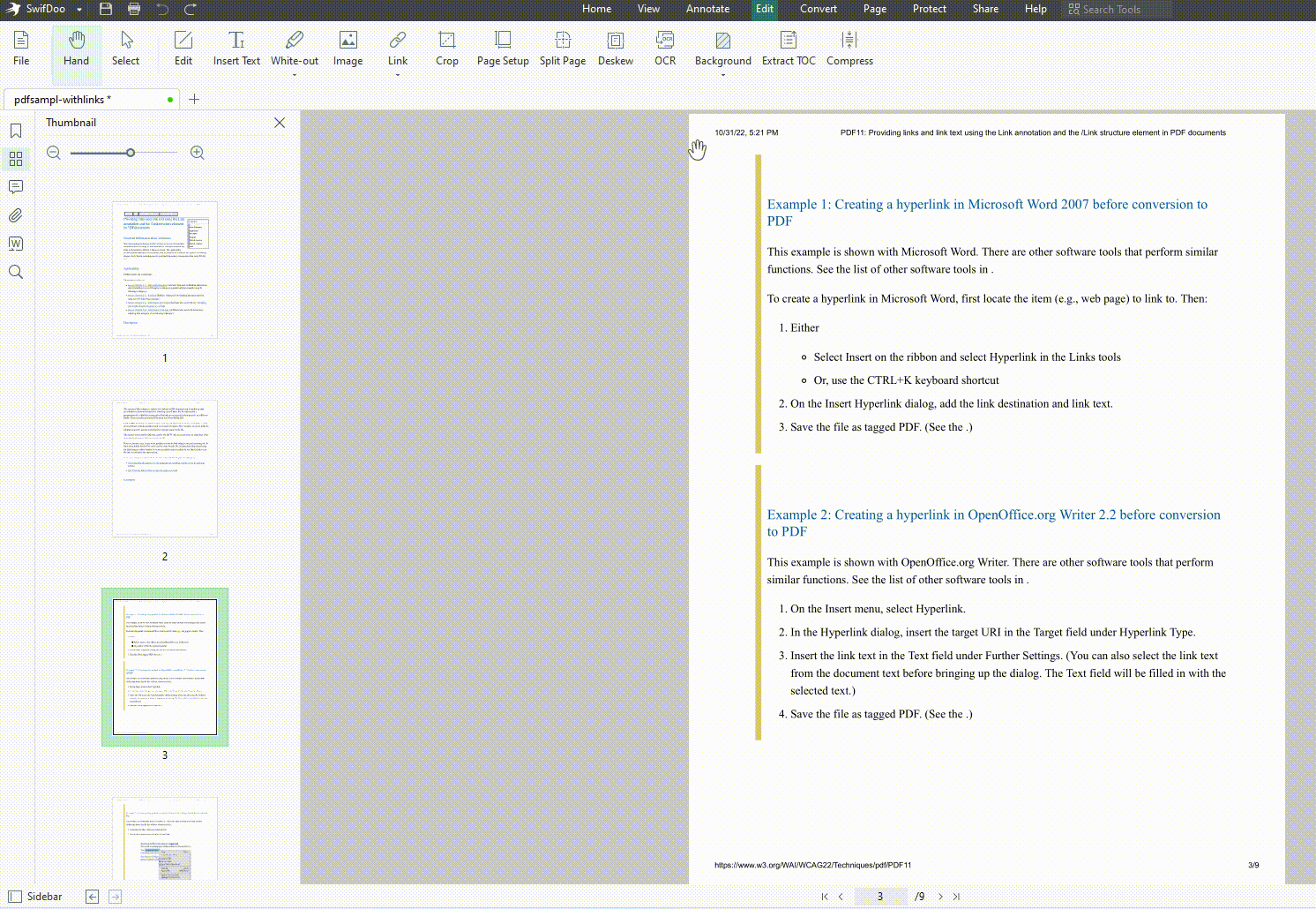 Crop PDF Headers and Footers