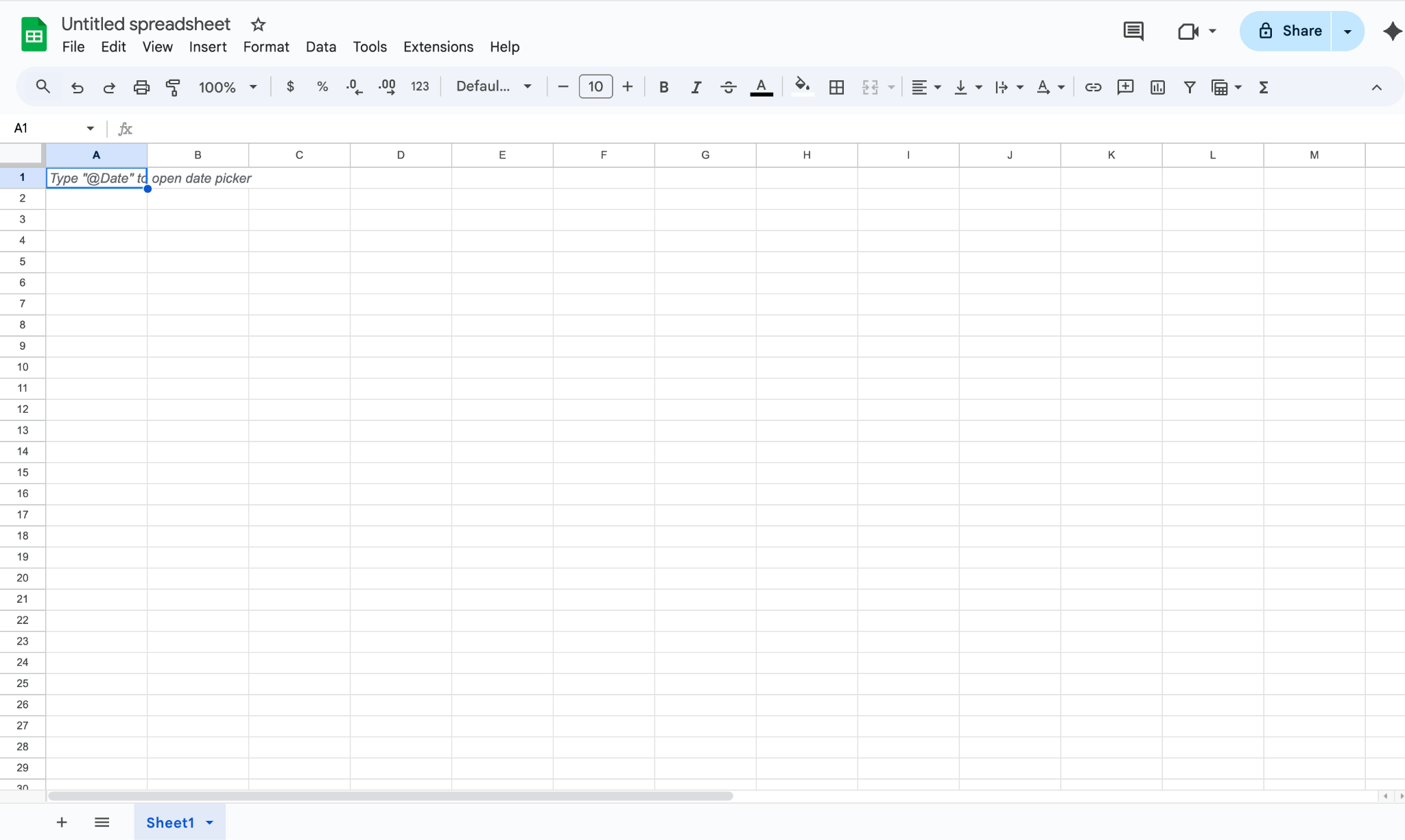 Google Sheets