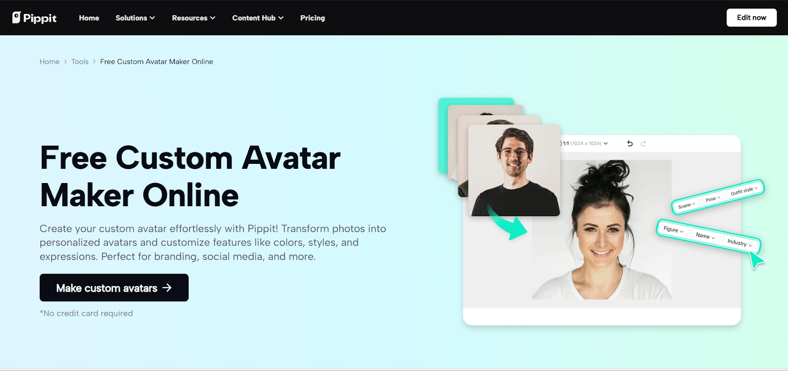 customer avatar animated