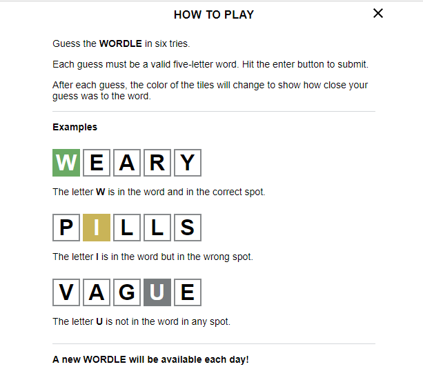 Wie man Wordle spielt