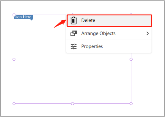 How to delete a digital signature from a PDF in Soda PDF