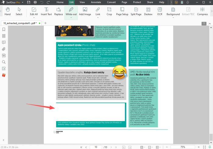 How to Delete Text from a PDF with SwifDoo PDF 4