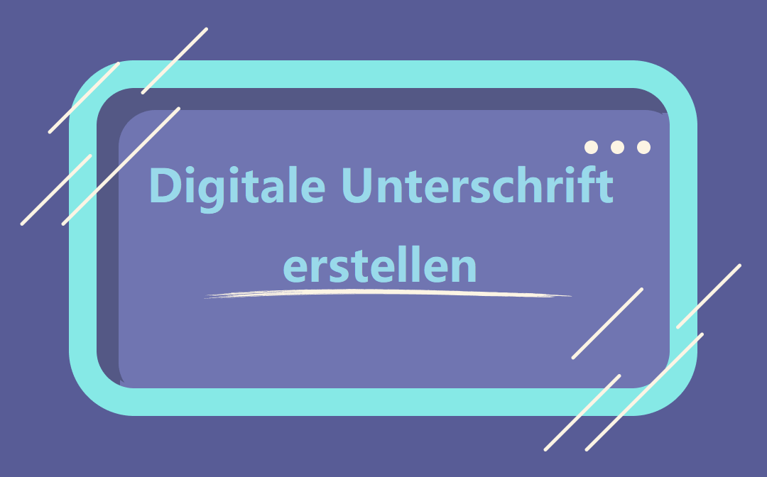 Top 5 beste gratis PDF-Signierer, um PDF-Dateien elektronisch zu signieren [Online & Offline]