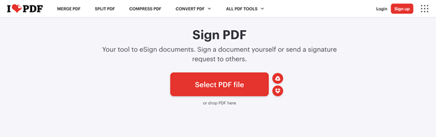 Select PDF file