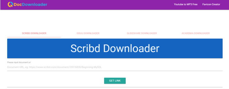 DocDownloader.com Scribd downloader