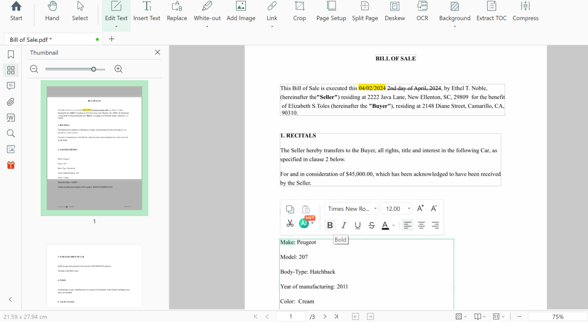 SwifDoo PDF for document editing