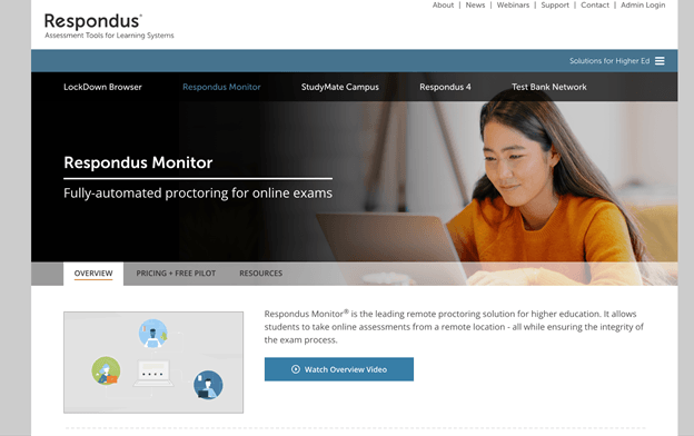 Respondus Monitor
