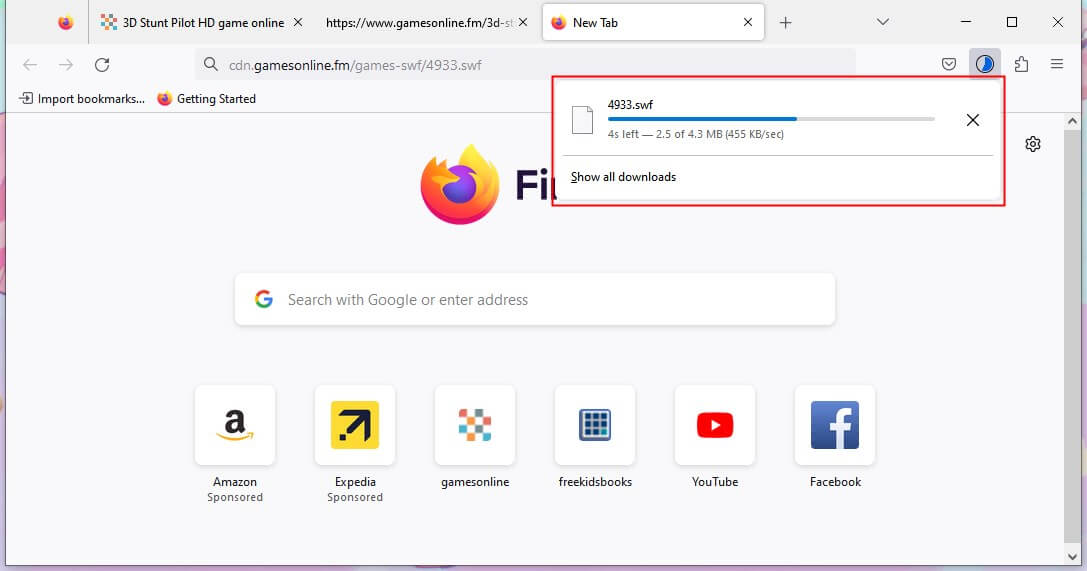 Download Flash Videos in Firefox