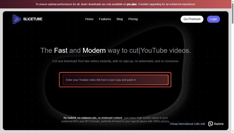 SliceTube