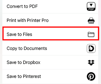 Download PDF to iPhone from Mail 1