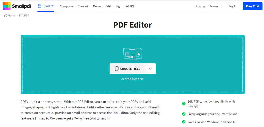 Upload PDF