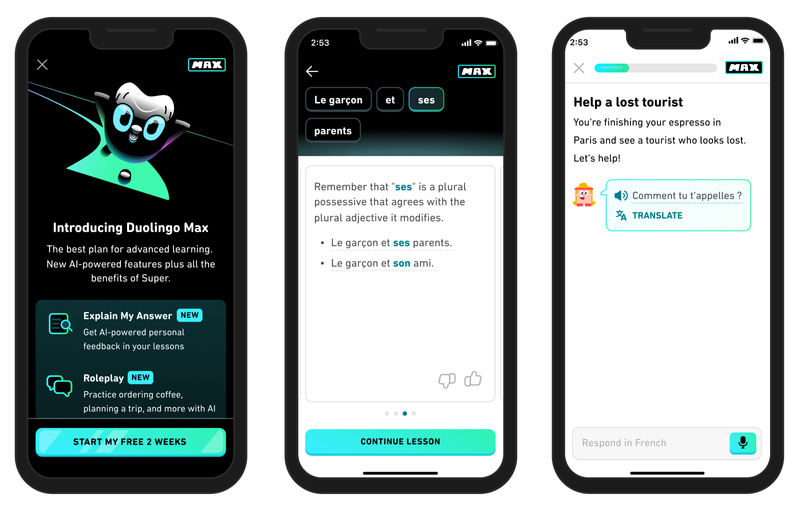 Duolingo Max Hero Image Light