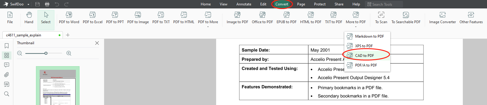 DXF to PDF Converter on Windows