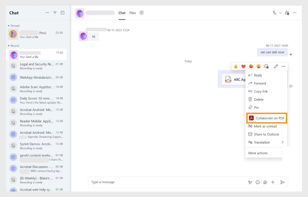 Collaborate on PDF