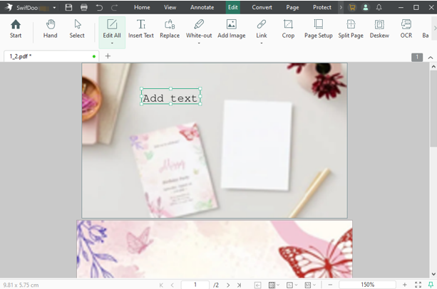 Edit PDF after saving Canva as PDF