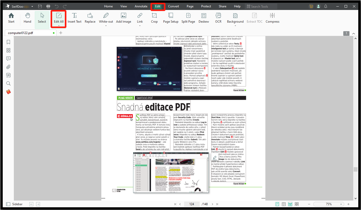 edit PDF in Canva alternative 2
