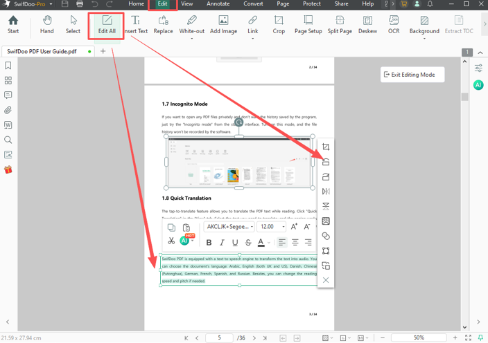 Bonus: Best Firefox Editor Alternative to Edit Everything in Your PDF