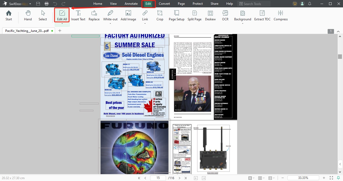 edit PDF in Illustrator alternative 1