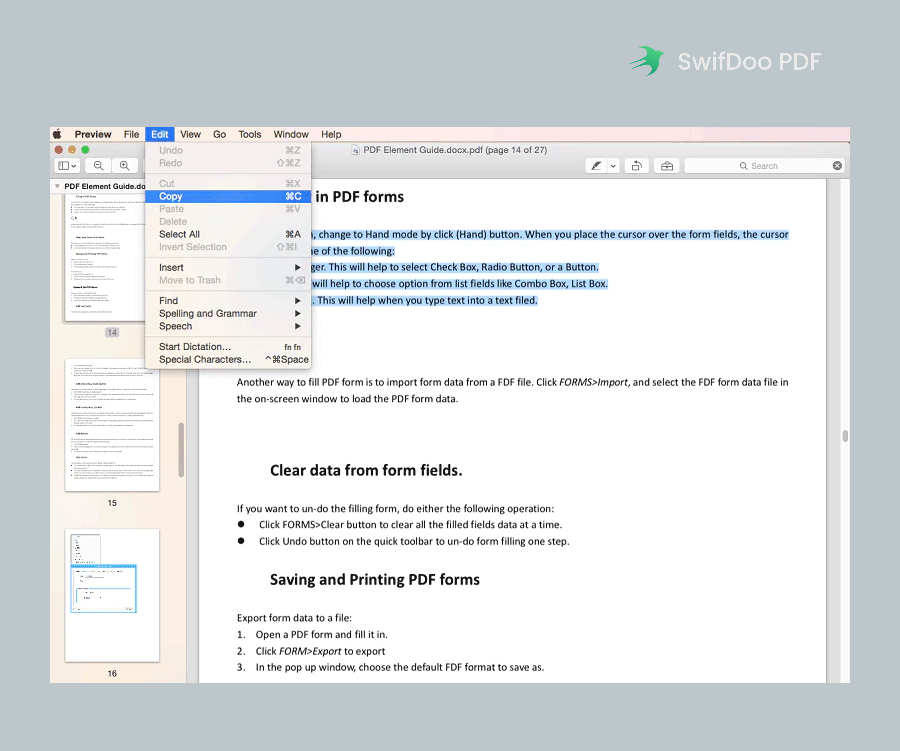 How to Edit PDF with Preview on Mac