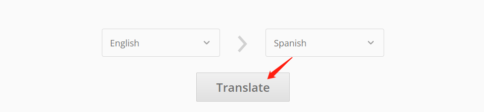 Perform English to Spanish document translation with Online Doc Translator 1