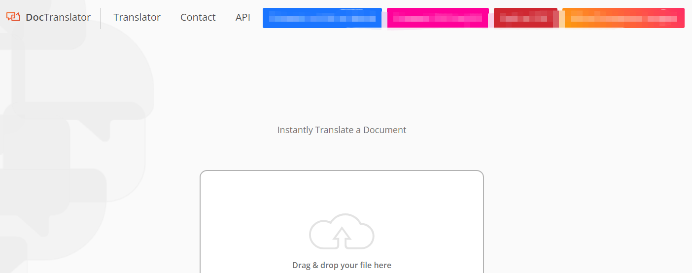 English to Telugu translation PDF with DocTranslator