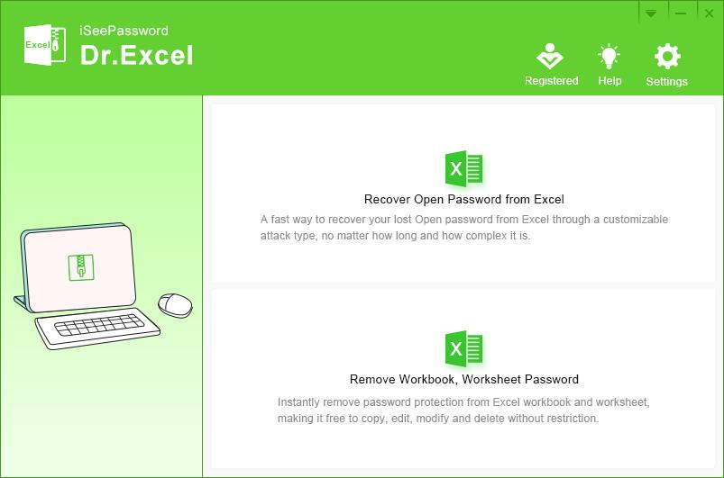 Excel password remover Dr.Excel