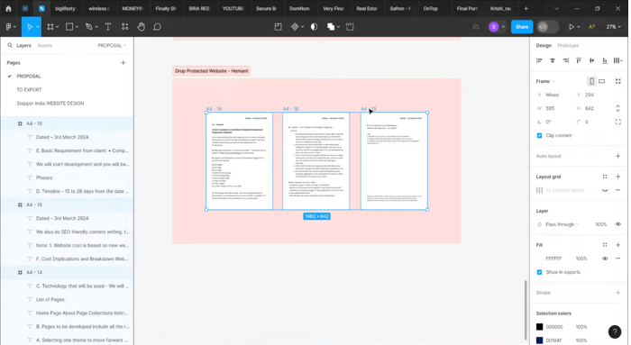 How to Export Multiple Frames in Figma as One PDF 1