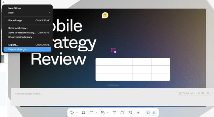 How to Export Figma Slides to PDF 2