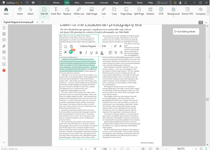 Best PDF Editor to Find Font from PDF and Edit Text