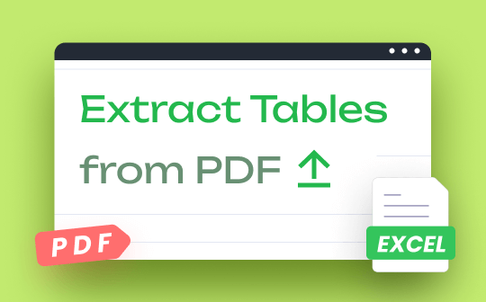 Extract Tables from PDF