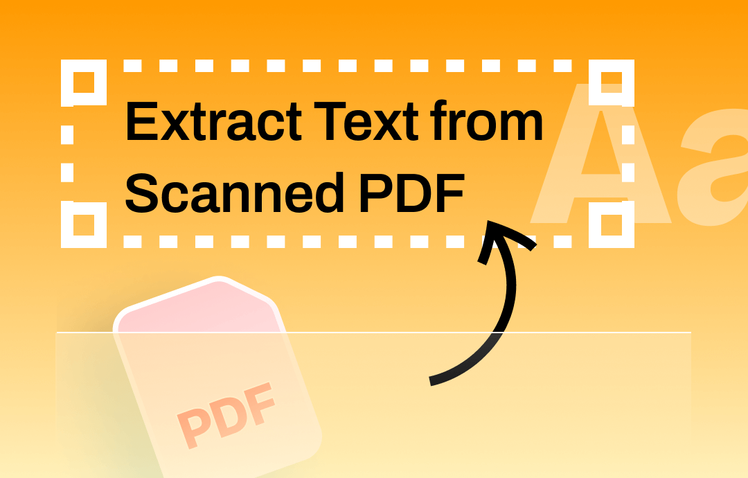 Extract Text from Scanned PDF Online & Offline | 4 Ways